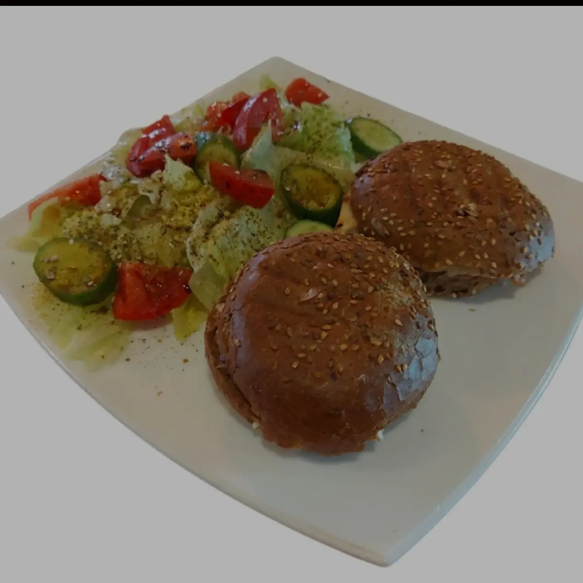 سانویچ فیله مرغ و بادمجان