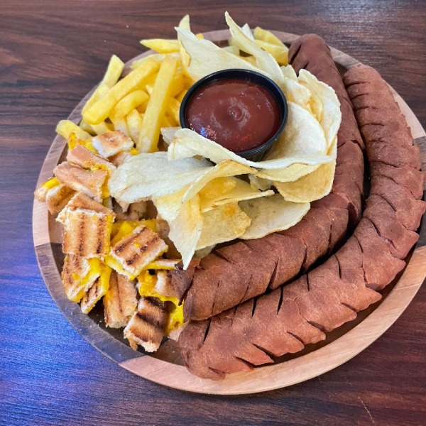 بشقاب هات داگ تنوری